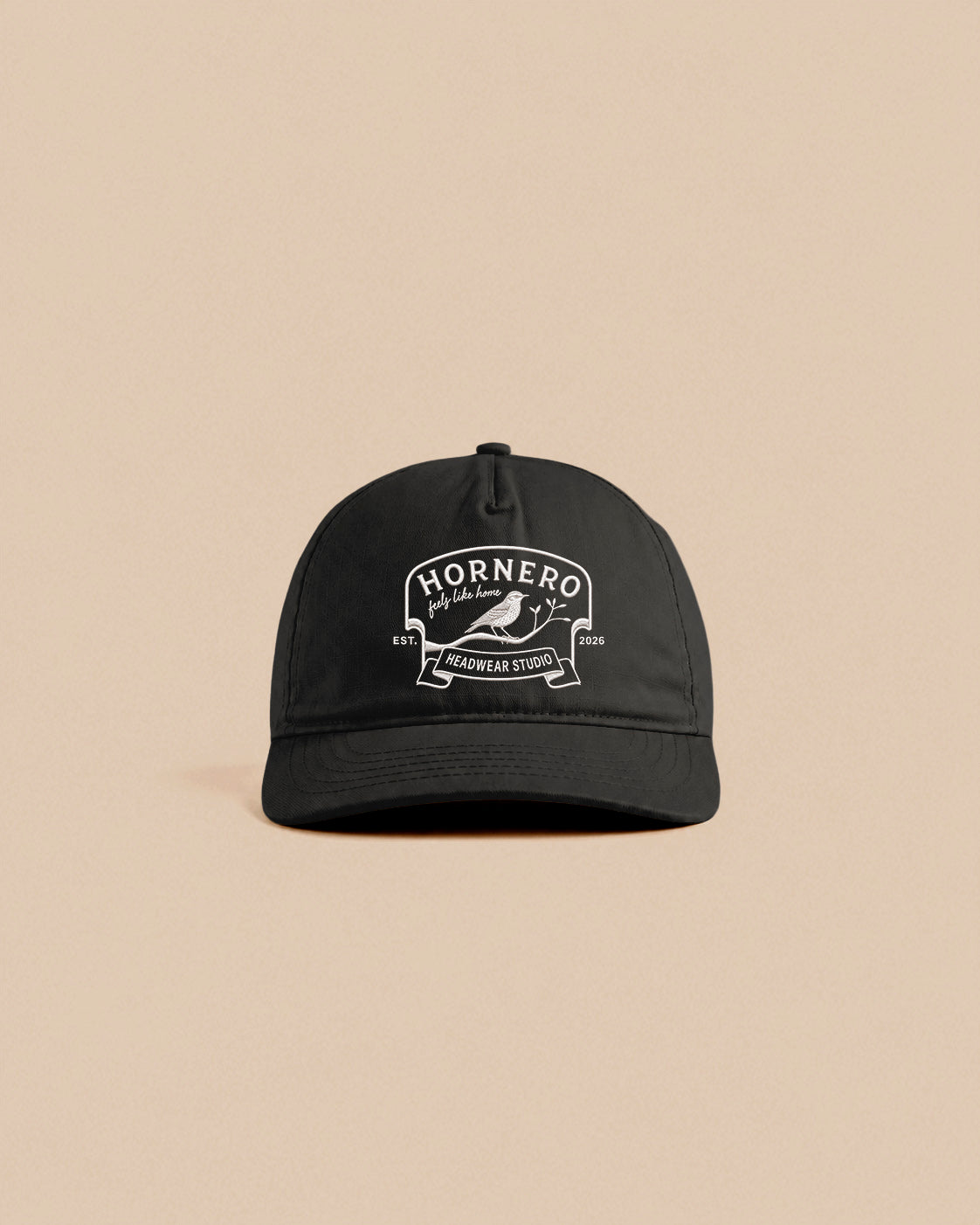 Hornero Bird Patch - Preto