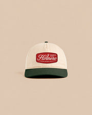 Hornero Script Patch - Off White & Verde